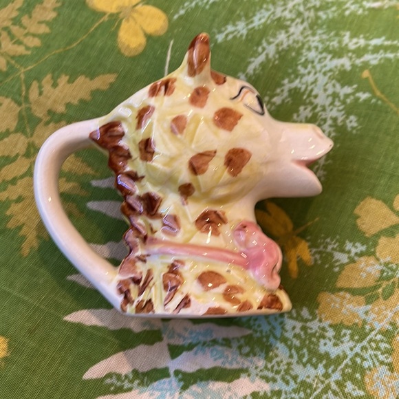 VTG Giraffe ceramic creamer hand painted - Picture 2 of 6